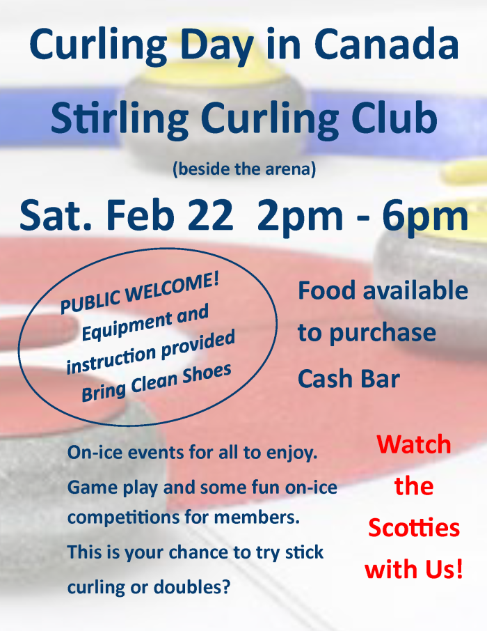 curling poster